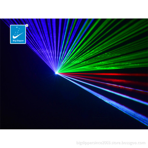 Big Dipper Betopper SevenStars 3W animation rgb laser lights SD30000+RGB